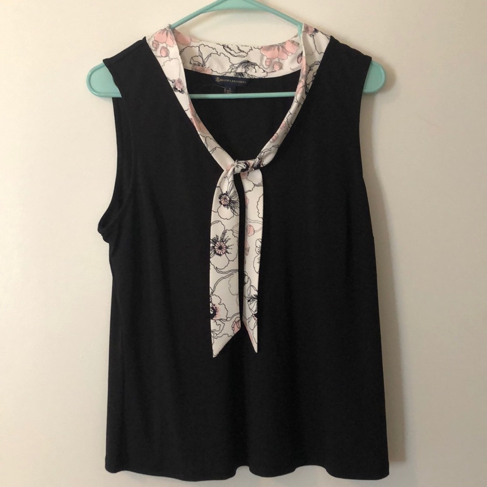 Brook Brothers sleeveless blouse